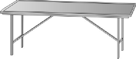 Стол массажный (1-секционный складной).