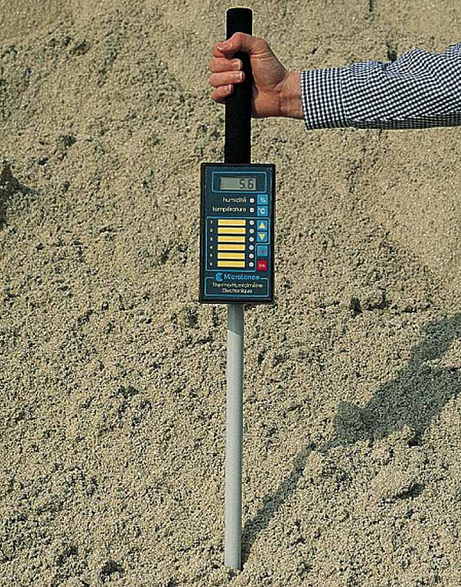 Влагомер песка и грунта "Microlance", 100 см